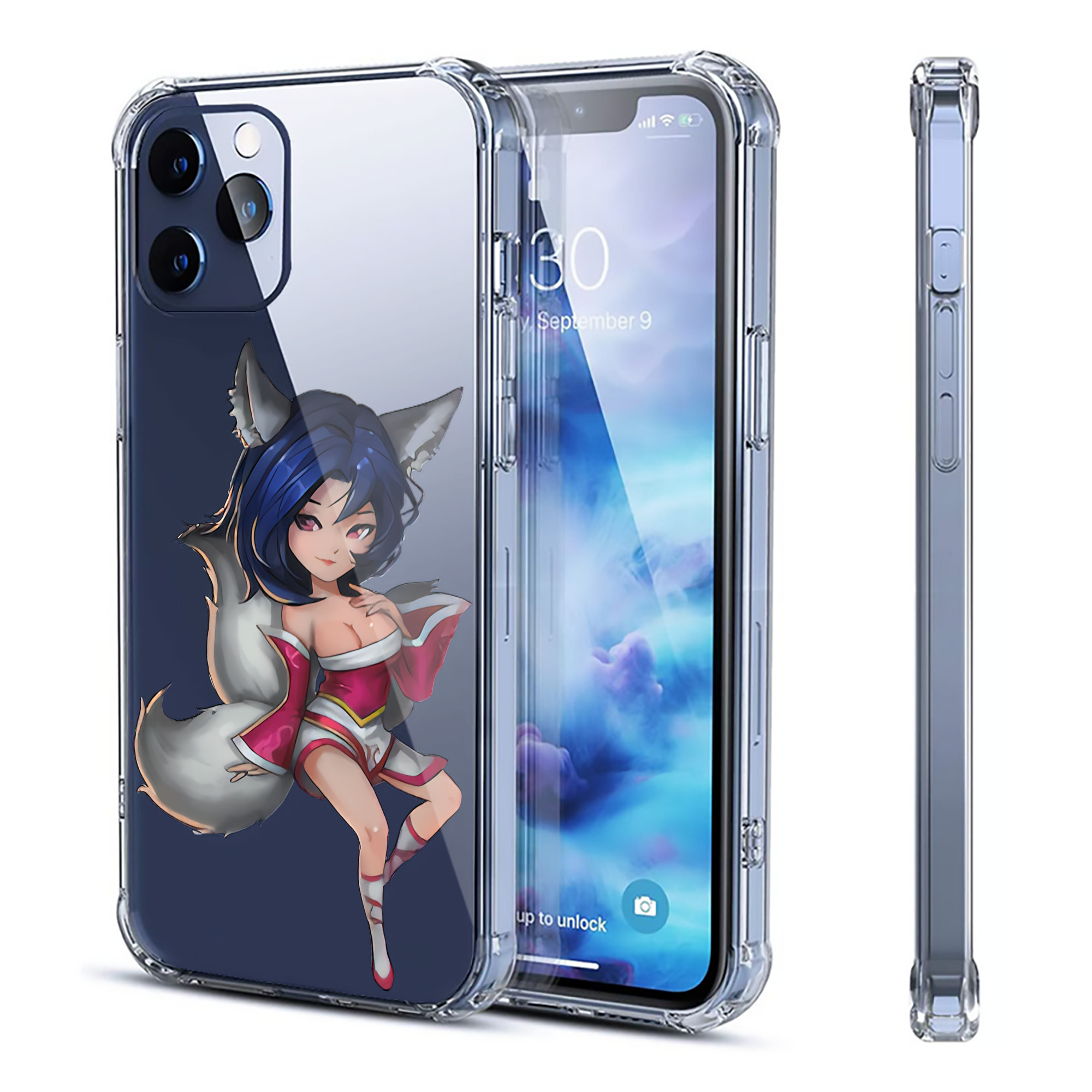 （画像用） リーグ・オブ・レジェンド League of Legends LOL 【iPhone 12シリーズ対応】透明スマホケース（クリアソフトケース）